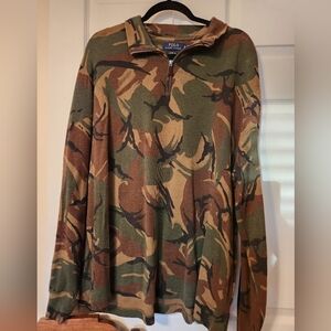 Polo Ralph Lauren Camouflage pullover, sz XL TG
